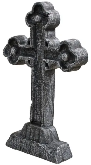 Celtic Cross Tombstone  Decoration Prop