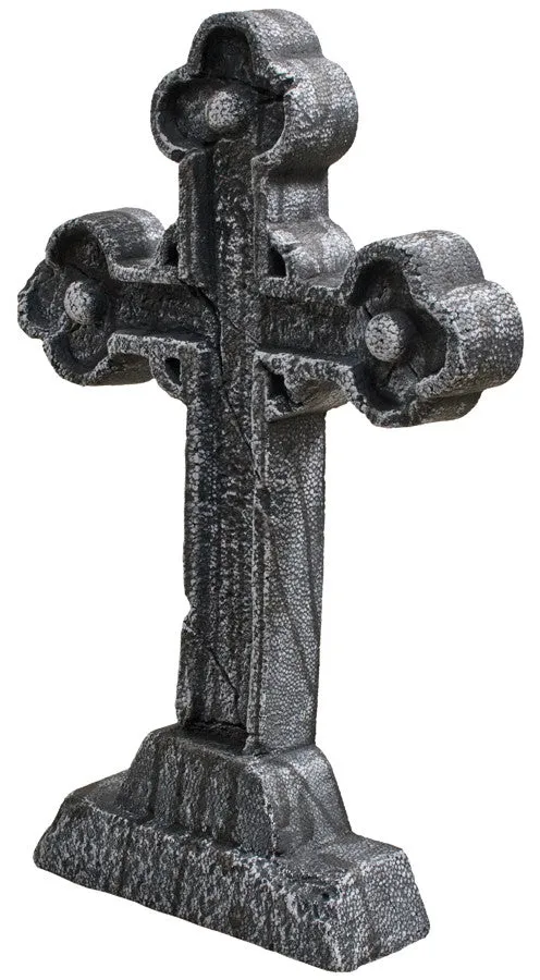 Celtic Cross Tombstone  Decoration Prop