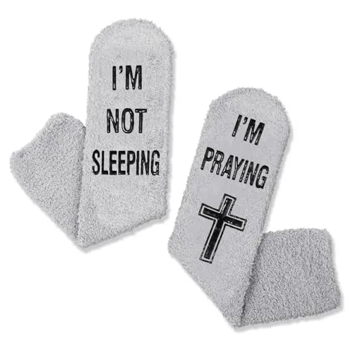 Christian Gifts for Men Jesus Gifts Faith Serenity Prayer Gifts, Funny Christian Socks Religious Socks For Men