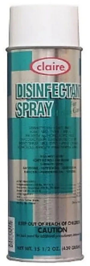 CLAIRE Disinfectant spray for hospital use 12.5 OZ