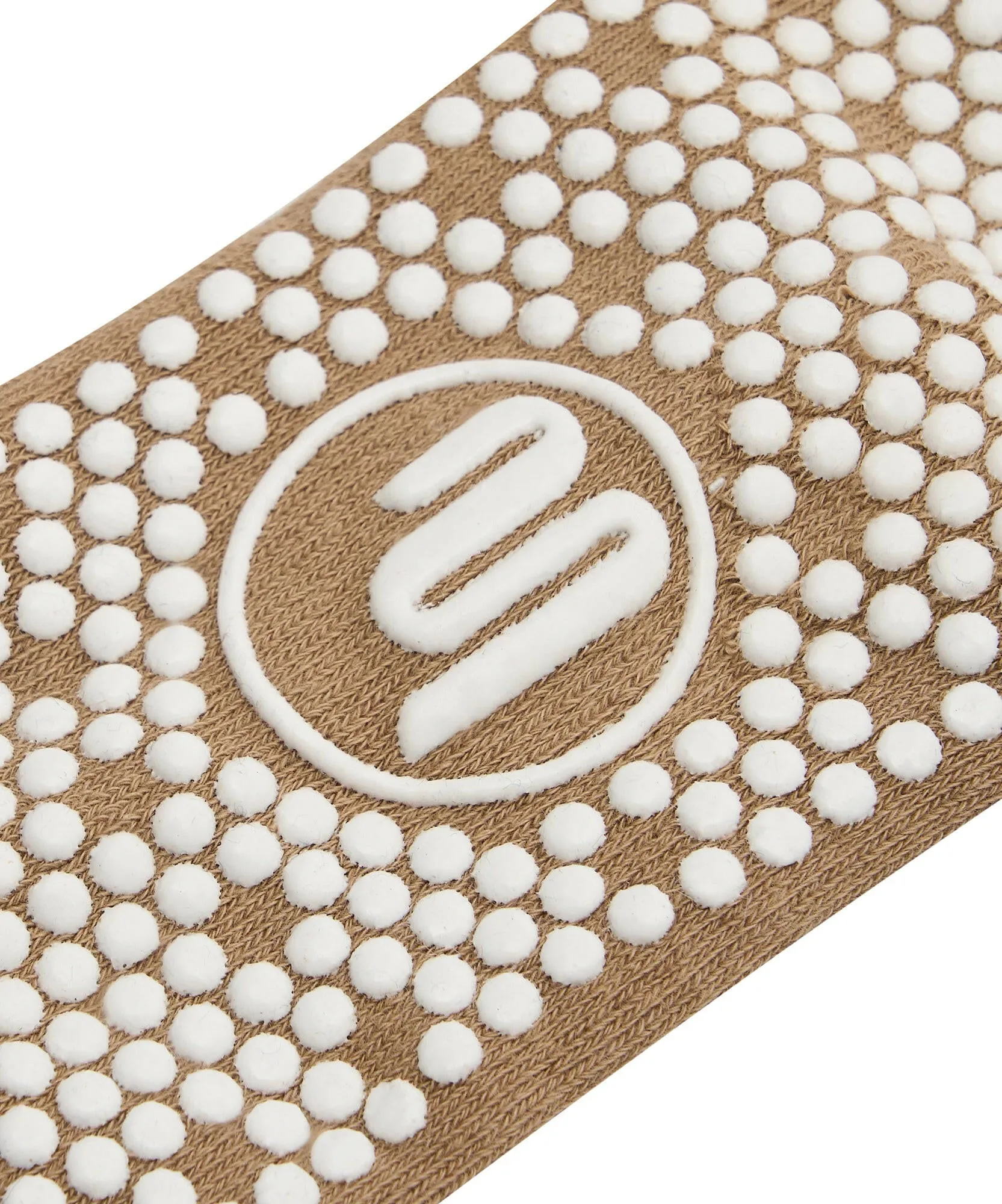 Classic Low Rise Grip Socks - Good Day Beige