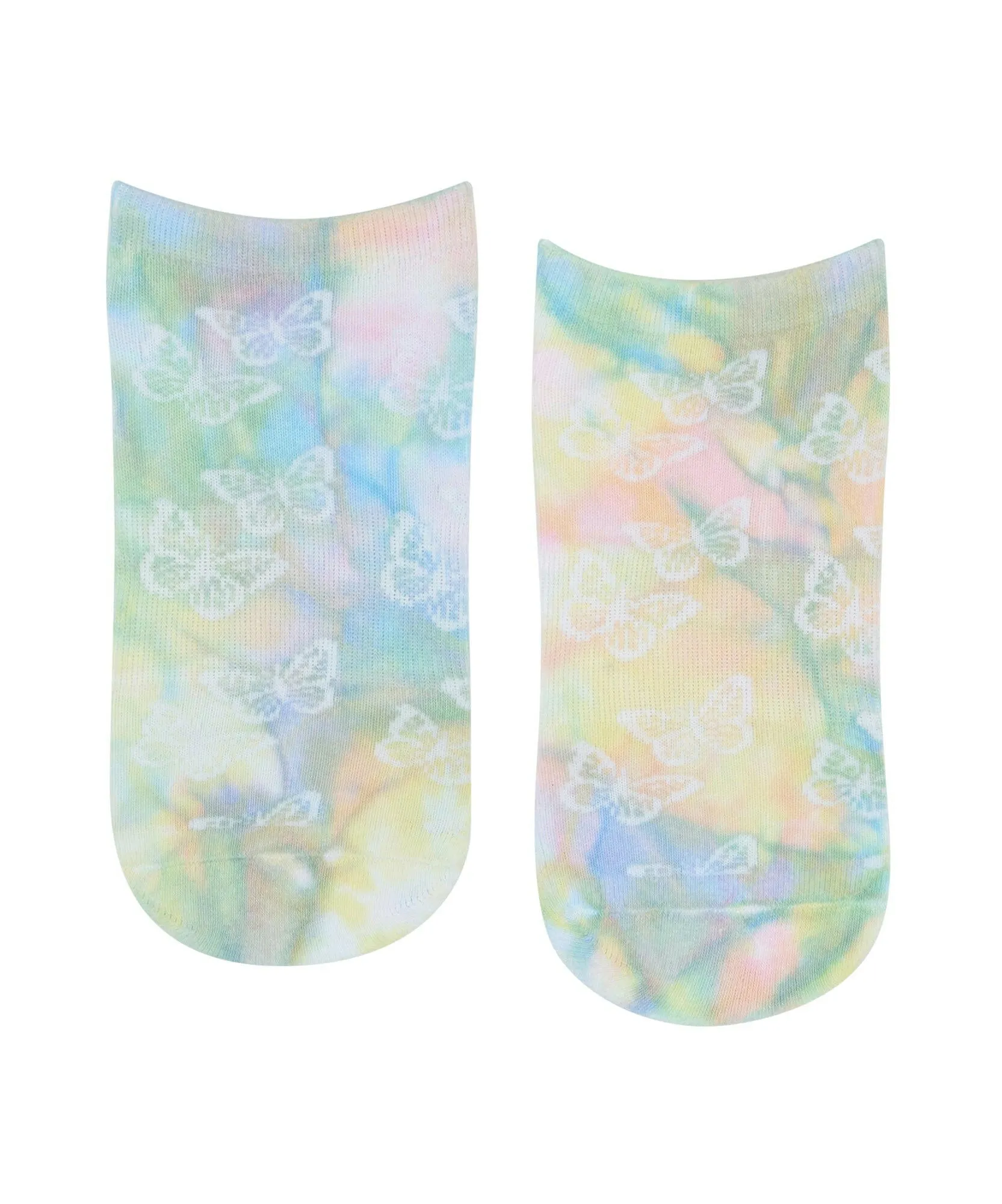 Classic Low Rise Grip Socks - Social Butterfly