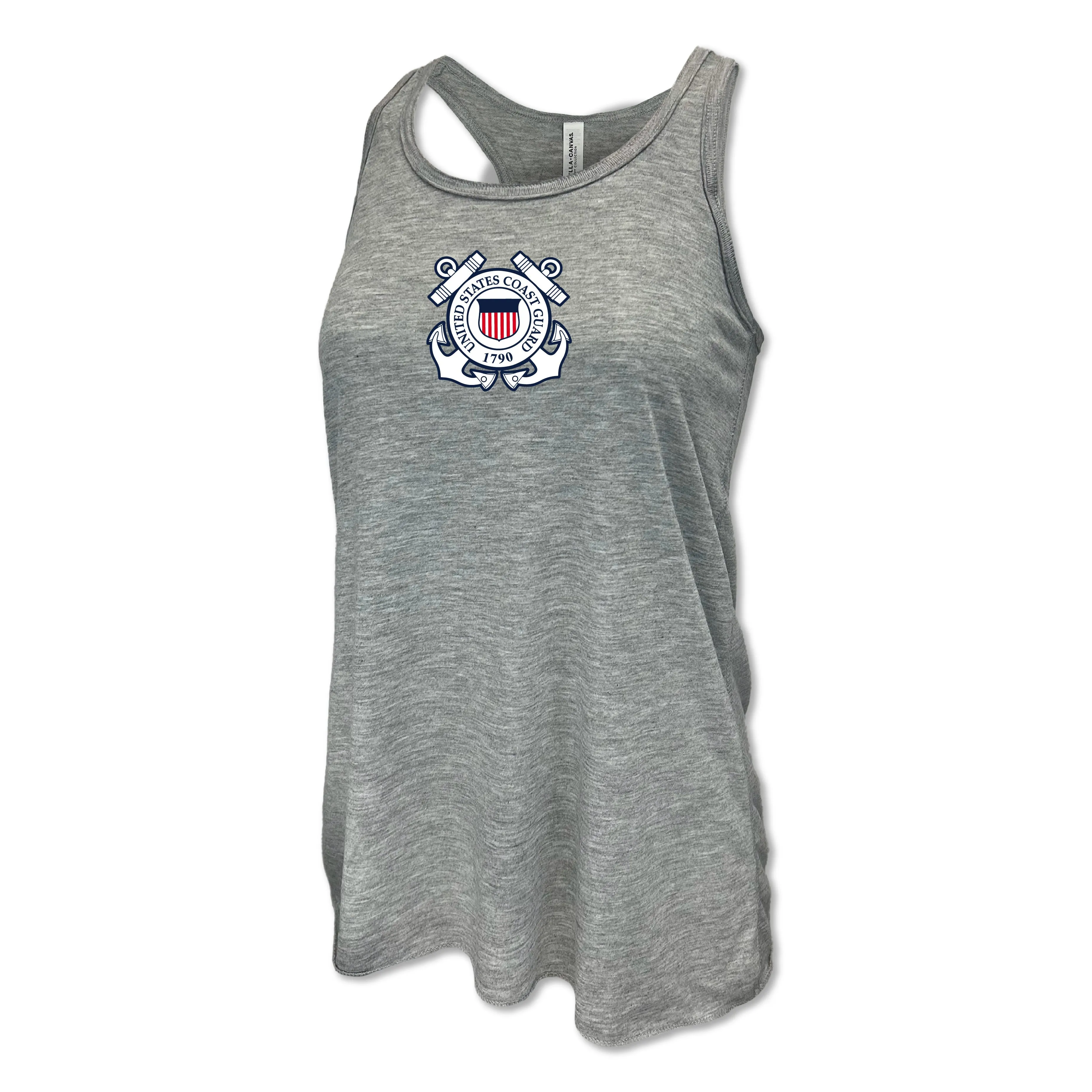 Coast Guard Ladies Seal Racerback