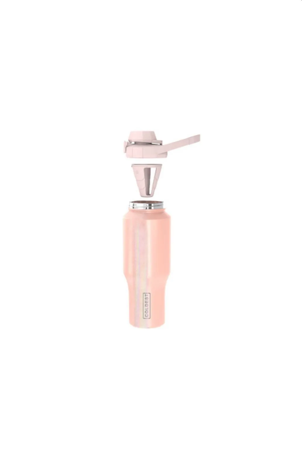 Coldest 1 L Universal Bottle | Forever Pink Glitter (36 OZ)