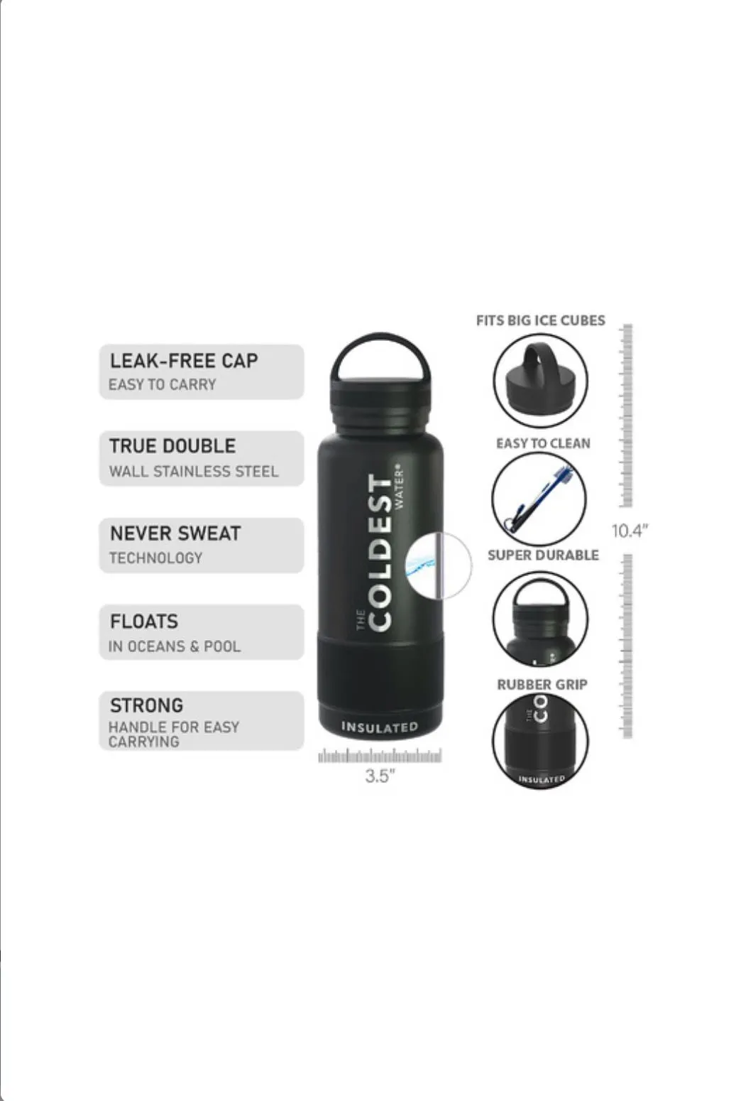 Coldest 950 ml Bottle | Sailor Blue (32 OZ)