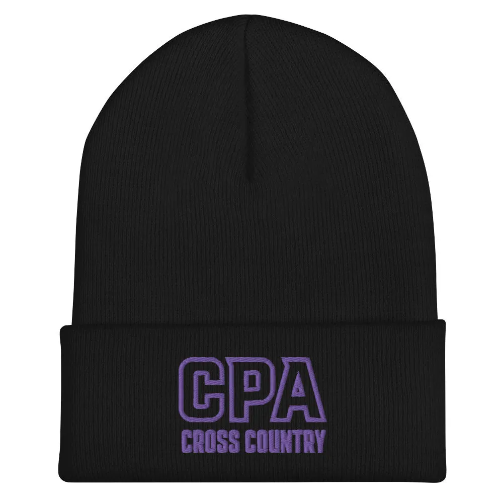 CPA Cross Country / Embroidered Cuffed Beanie