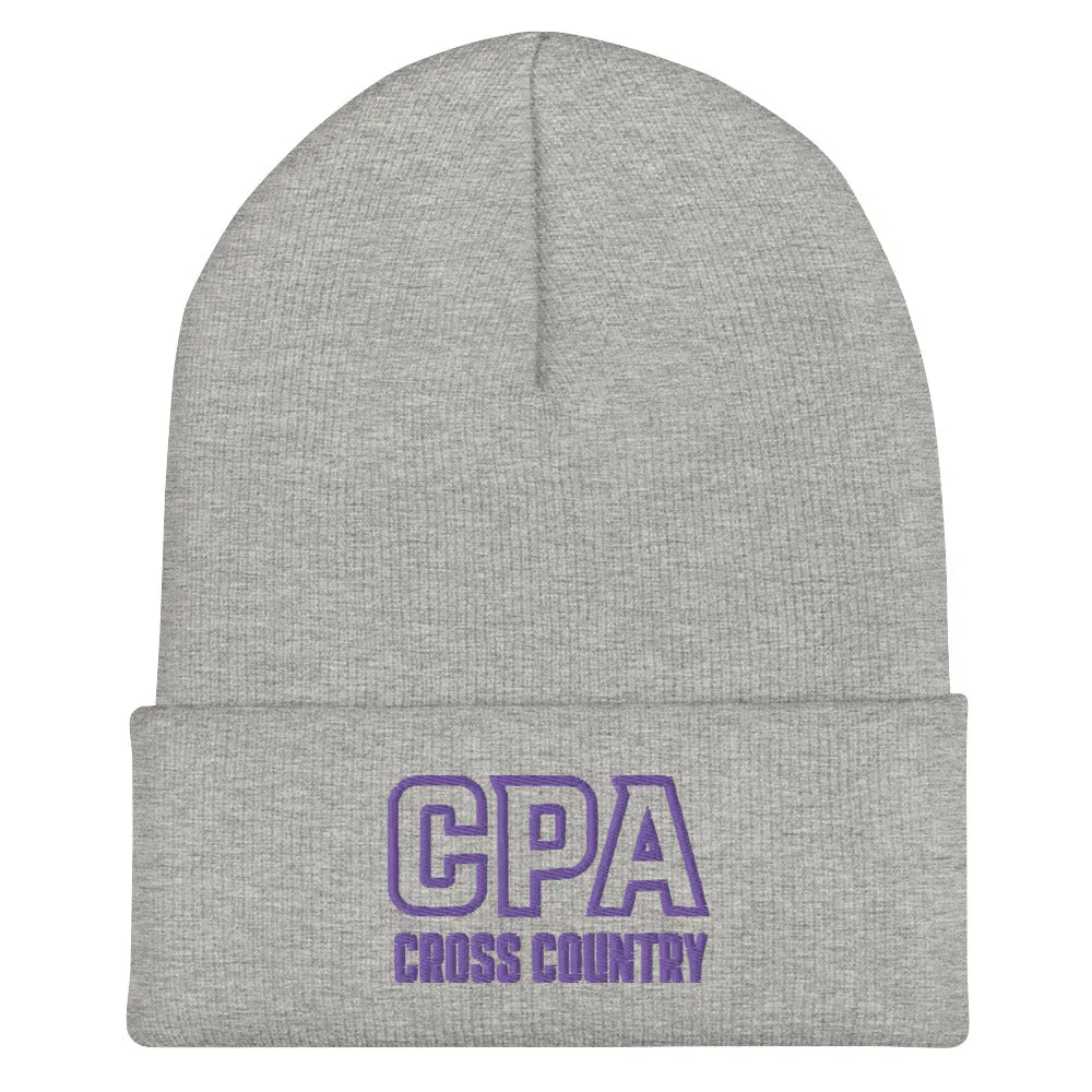 CPA Cross Country / Embroidered Cuffed Beanie