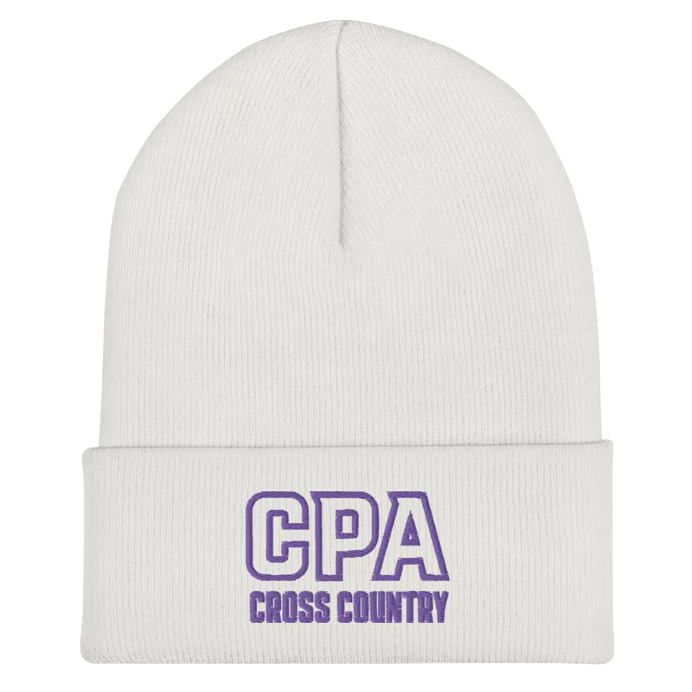 CPA Cross Country / Embroidered Cuffed Beanie