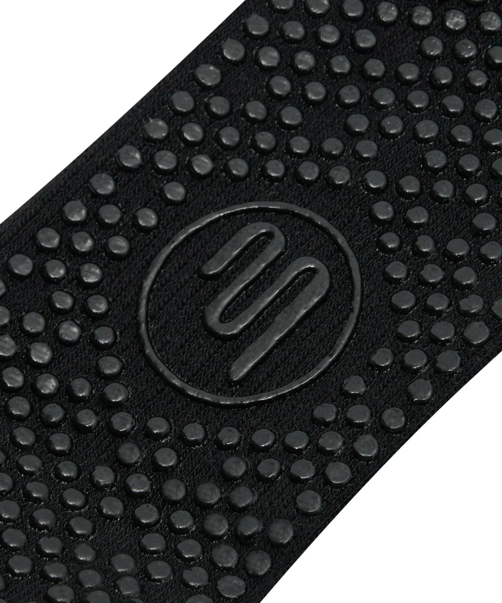 Crew Non Slip Grip Socks - Black