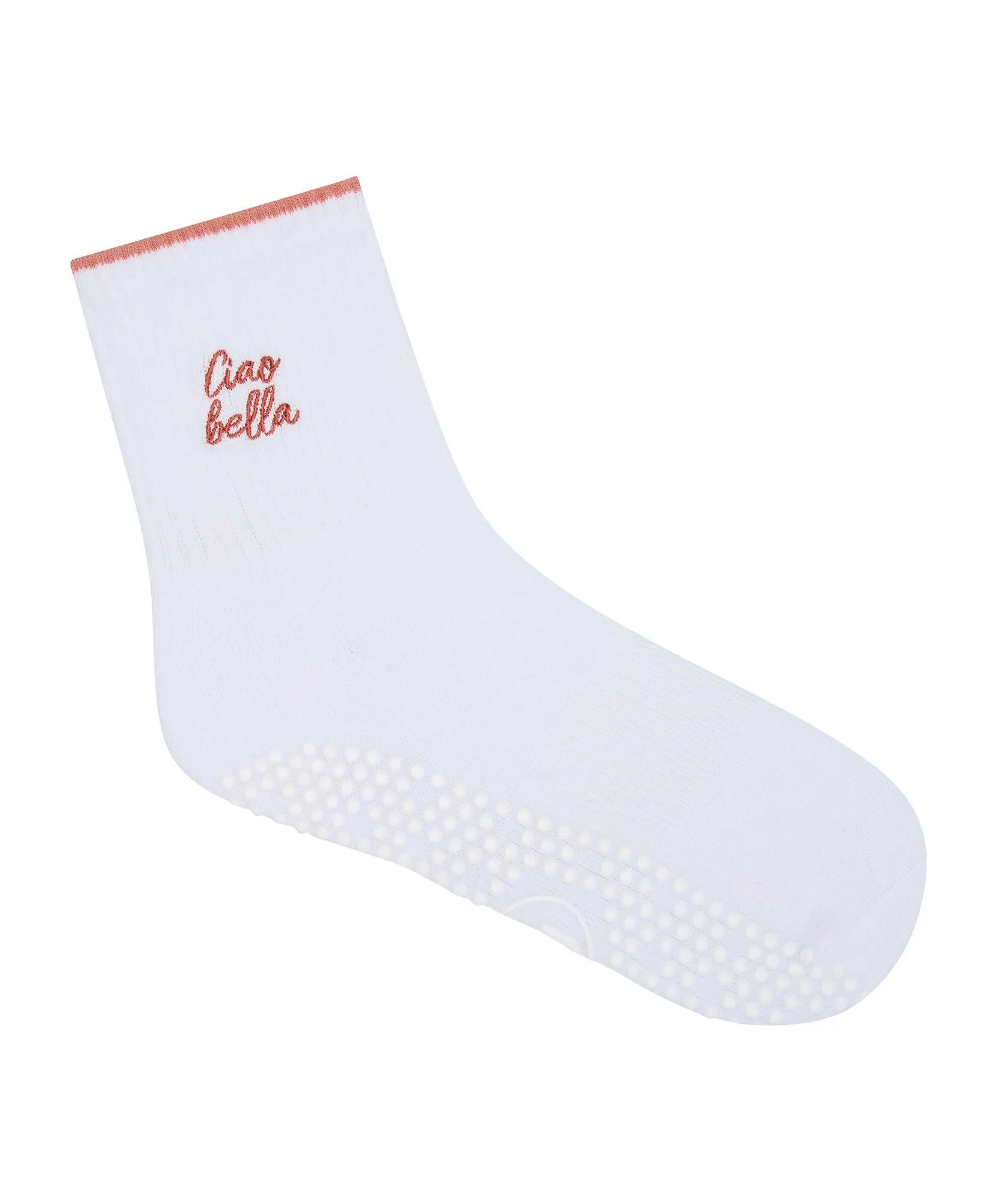 Crew Non Slip Grip Socks - Ciao Bella