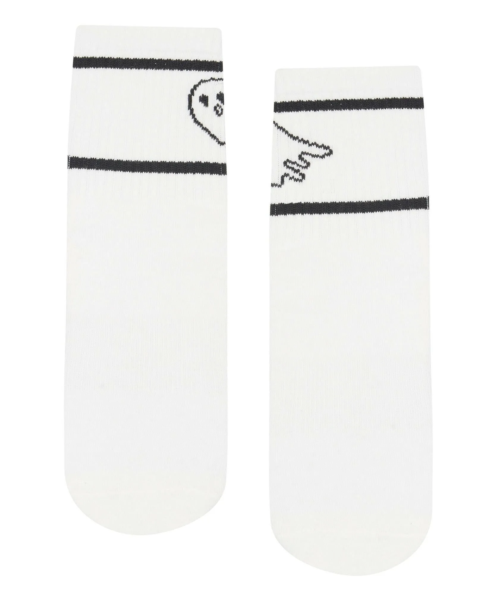 Crew Non Slip Grip Socks - Ghost White