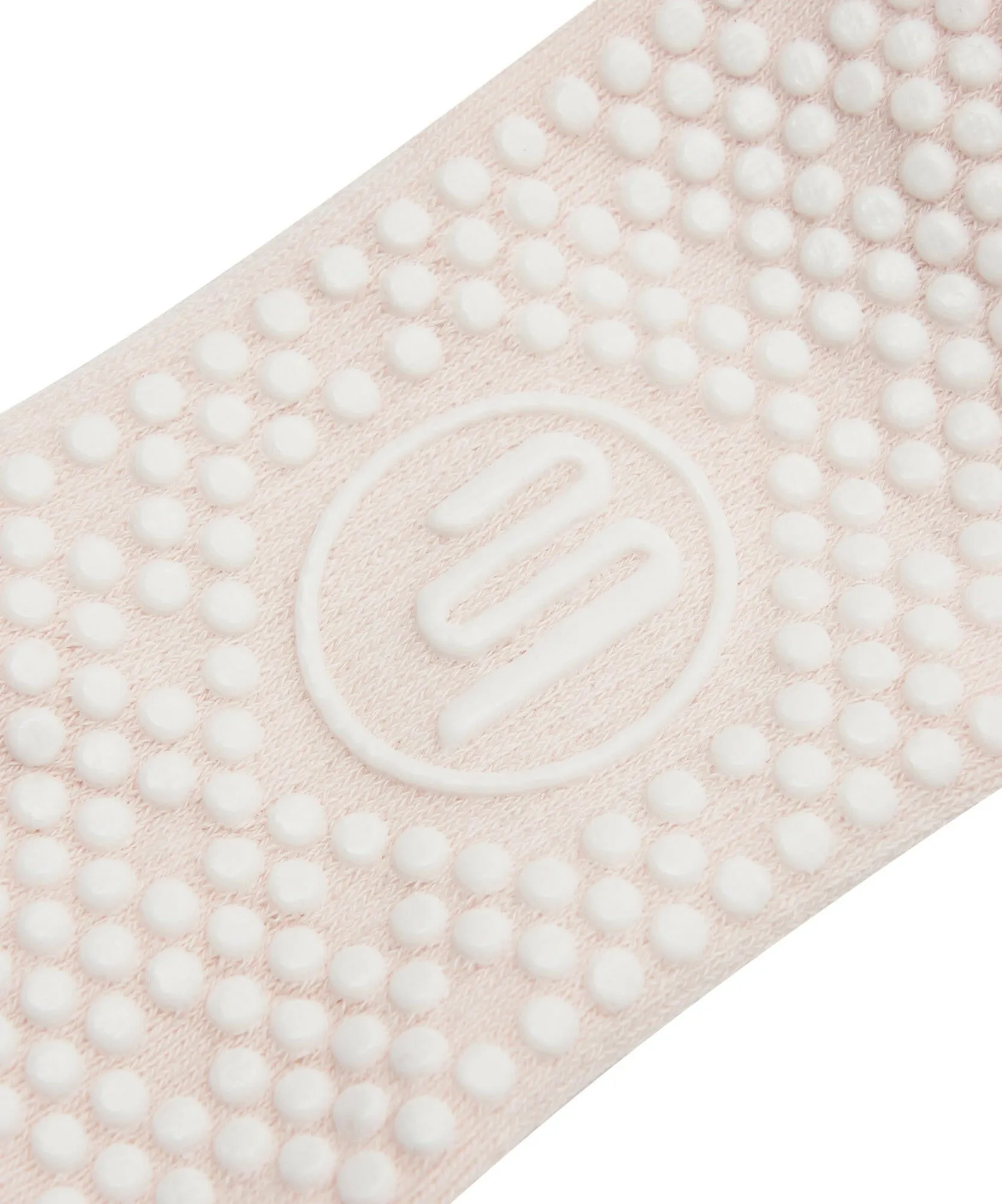 Crew Non Slip Grip Socks - Pink Palms