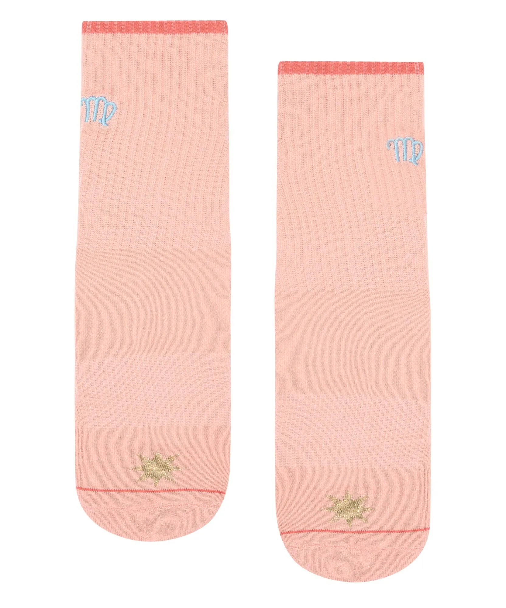 Crew Non Slip Grip Socks - Virgo