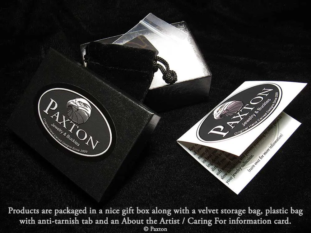 Cross Key Chain / Key Ring Sterling Silver