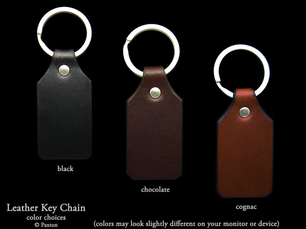 Cross Key Chain / Key Ring Sterling Silver