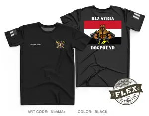 CUSTOM A Co. 68th DSSB, 4DSB Core Men's SS Flex Performance Tee - NbhMAr