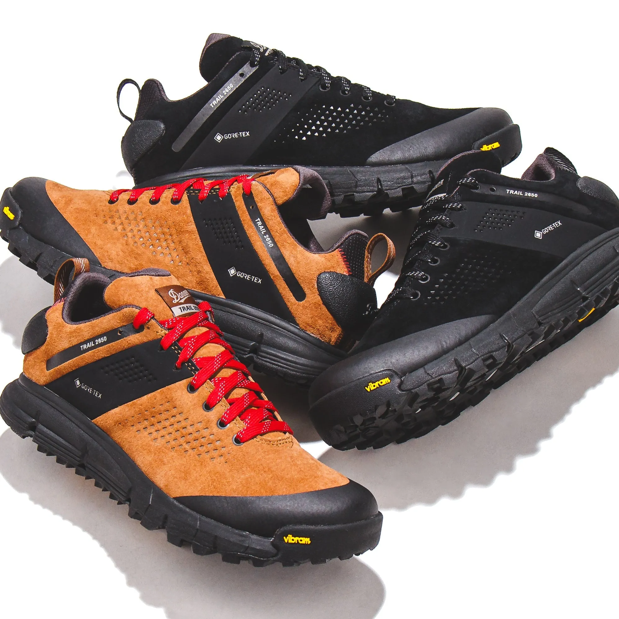 Danner Men Trail 2650 Suede Black Shadow GTX 61296