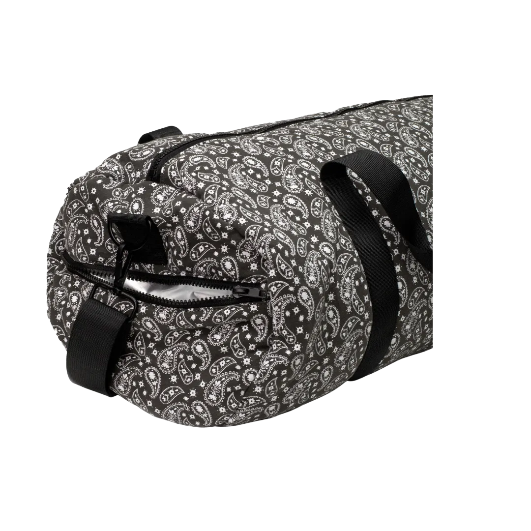 Dark Paisley Duffle Bag