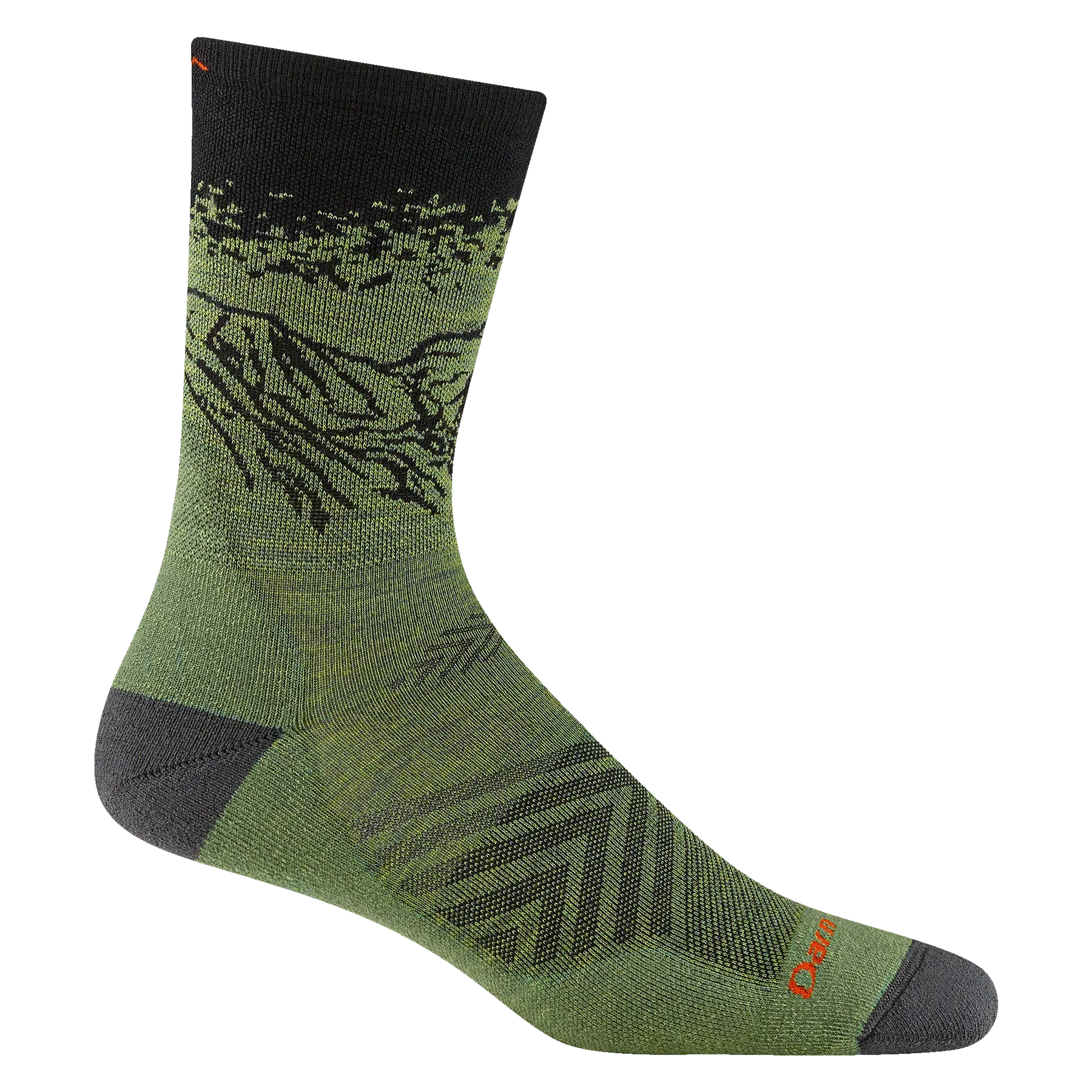 Darn Tough Men's Vert Micro Crew Ultra-Lightweight Running Sock With Cusion