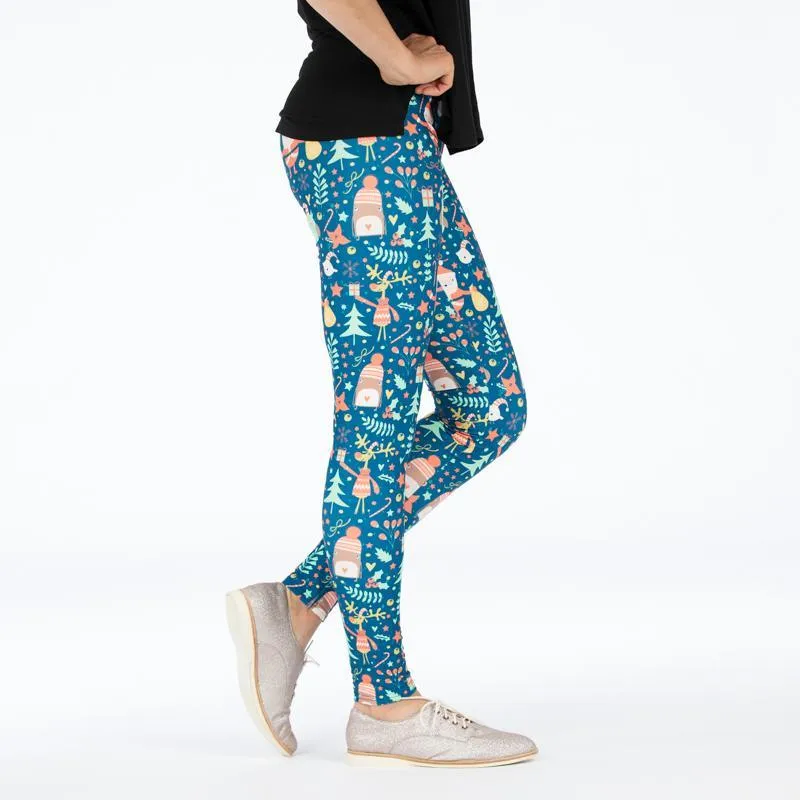 Deck the Halls Deluxe Kids Leggings