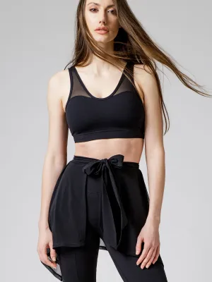 DEMURE MESH BRA