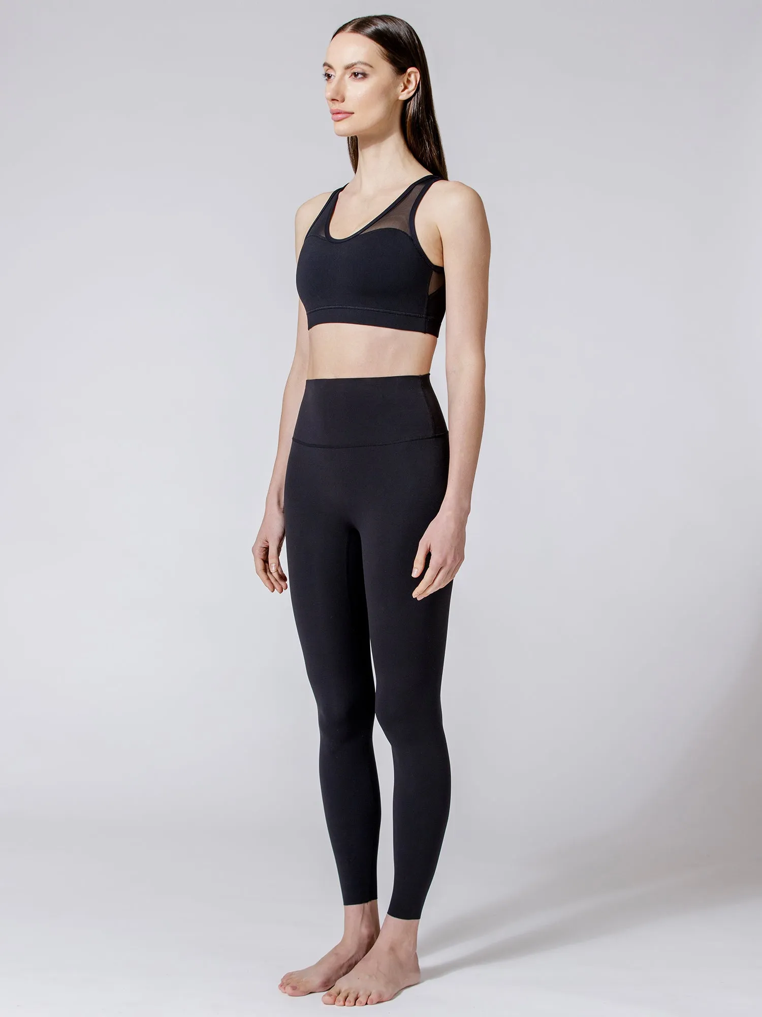 DEMURE MESH BRA