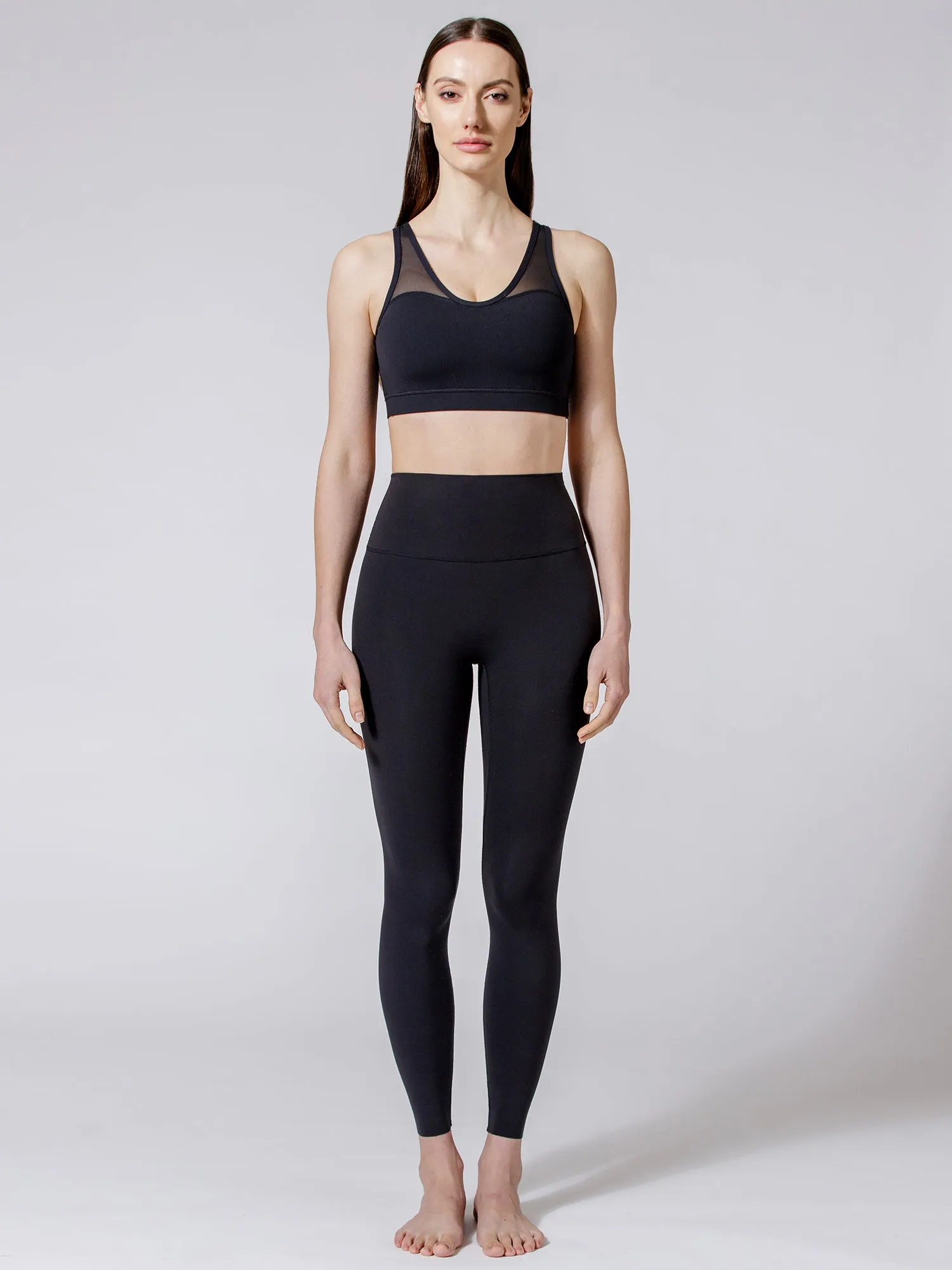 DEMURE MESH BRA