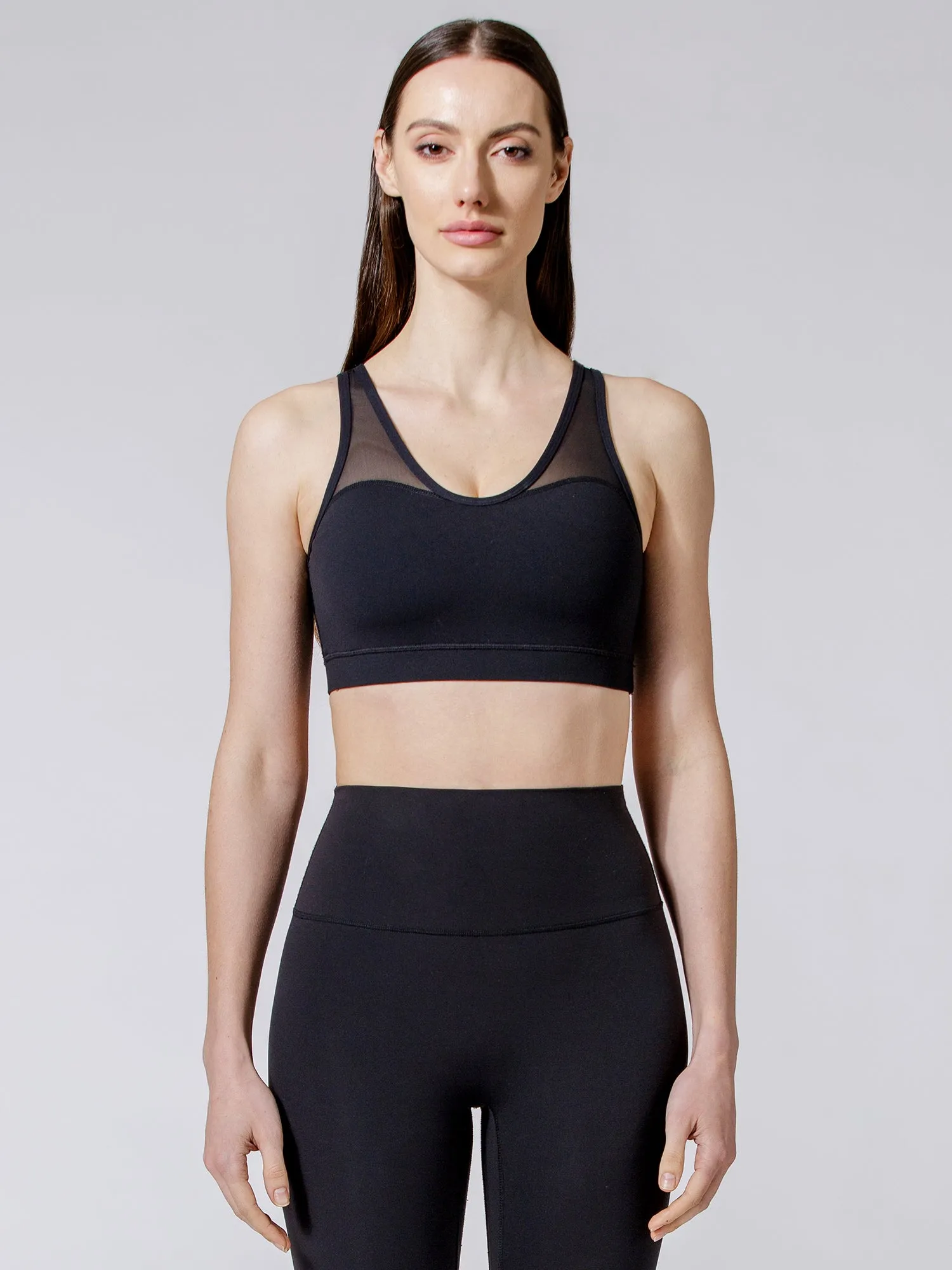 DEMURE MESH BRA