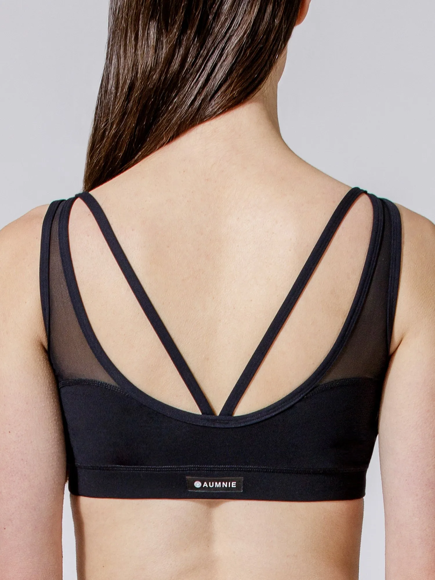 DEMURE MESH BRA