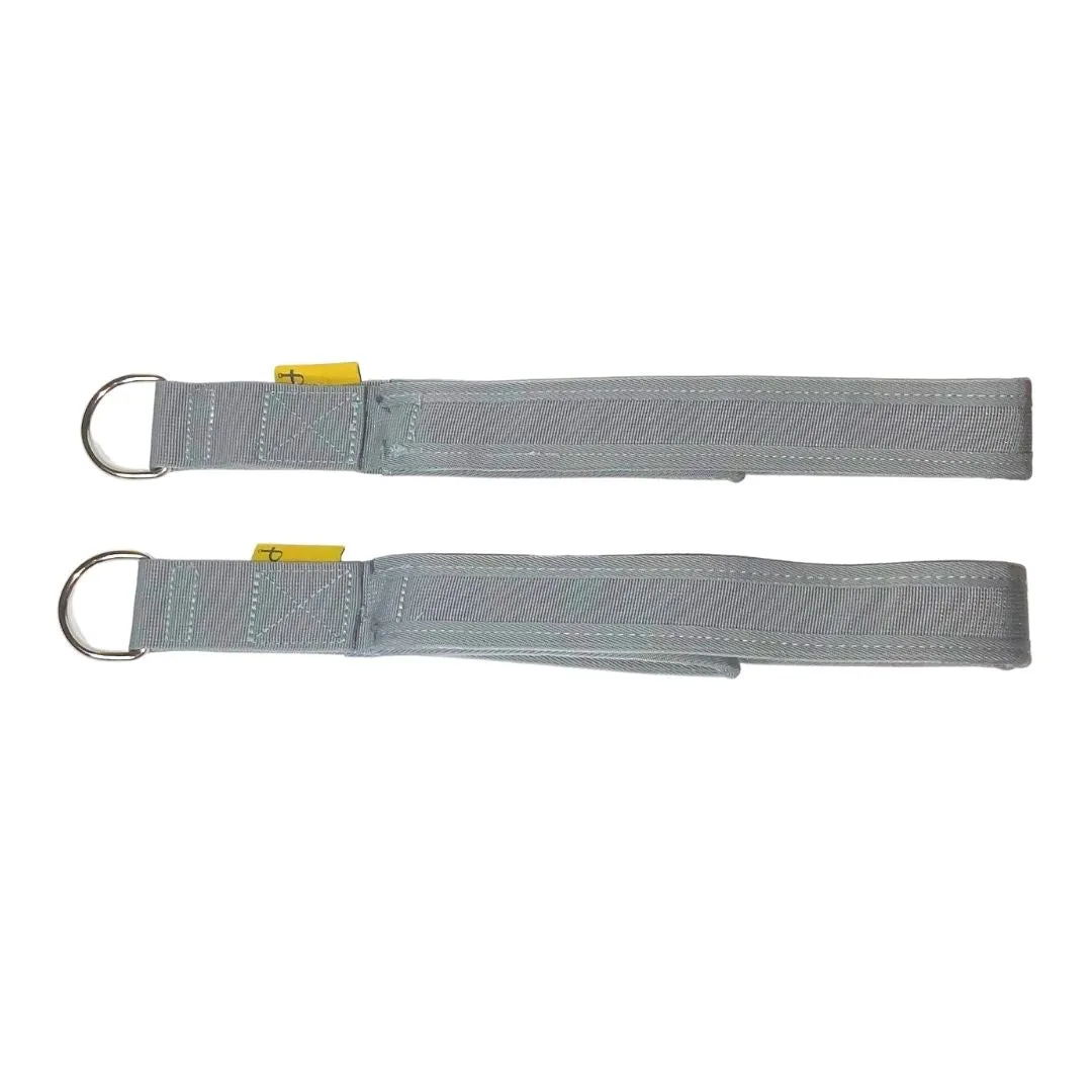 Double Loop Pilates Straps (Grey)