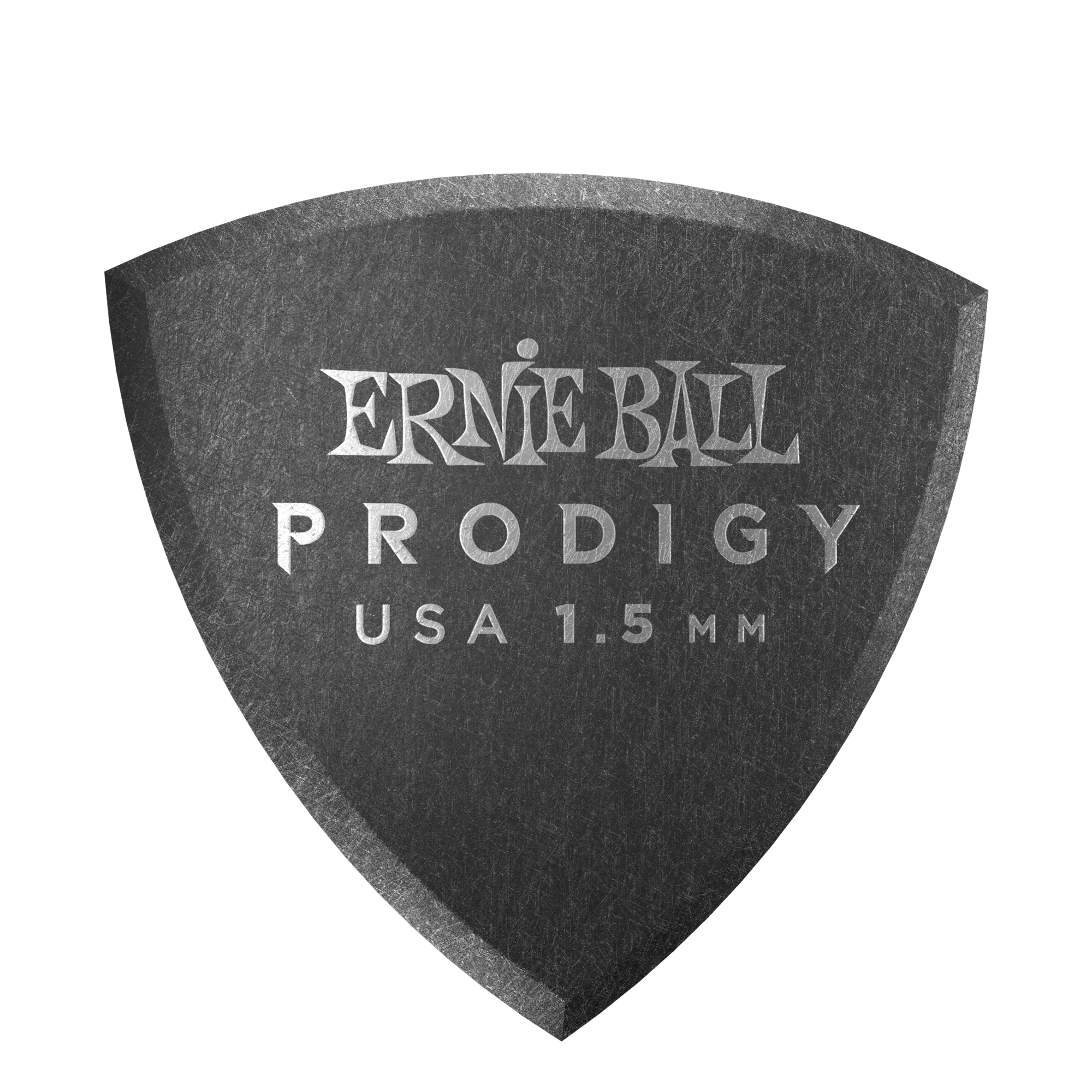 Ernie Ball 1.5 mm Shield Prodigy Picks 6 Pack, Black