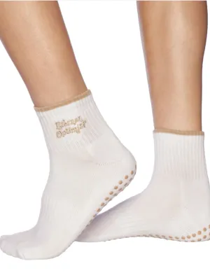 Eternal Optimist Pilates Sock