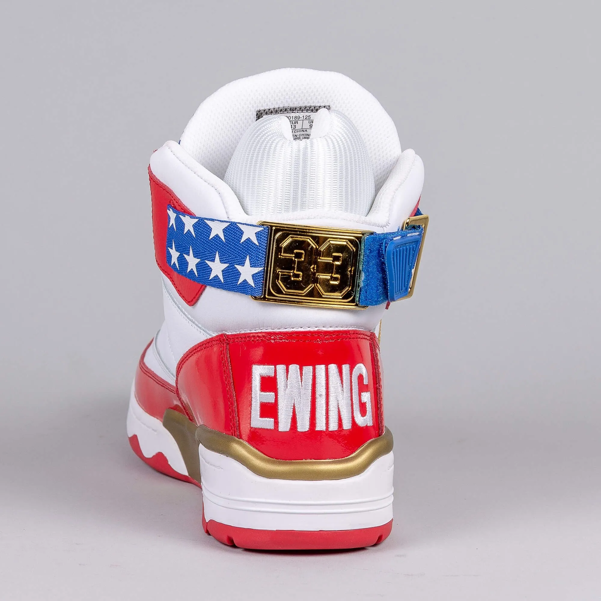 EWING ATHLETICS 33 HI USA -WHITE/BLUE/GOLD - 4th of July