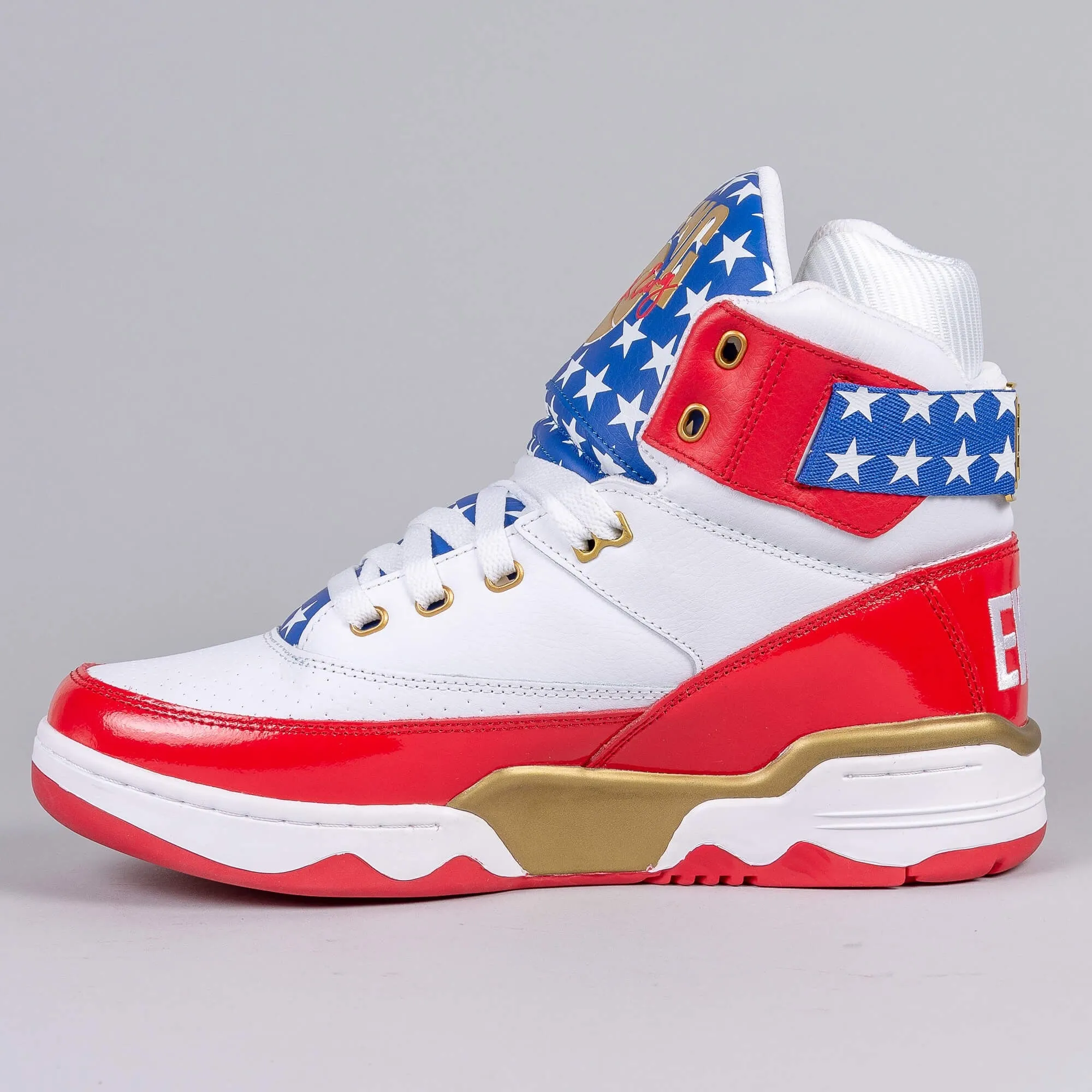 EWING ATHLETICS 33 HI USA -WHITE/BLUE/GOLD - 4th of July
