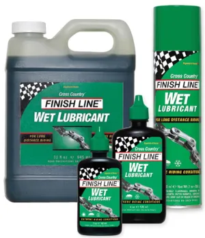 Finishline - Cross Country Wet Lube 4oz/120ml