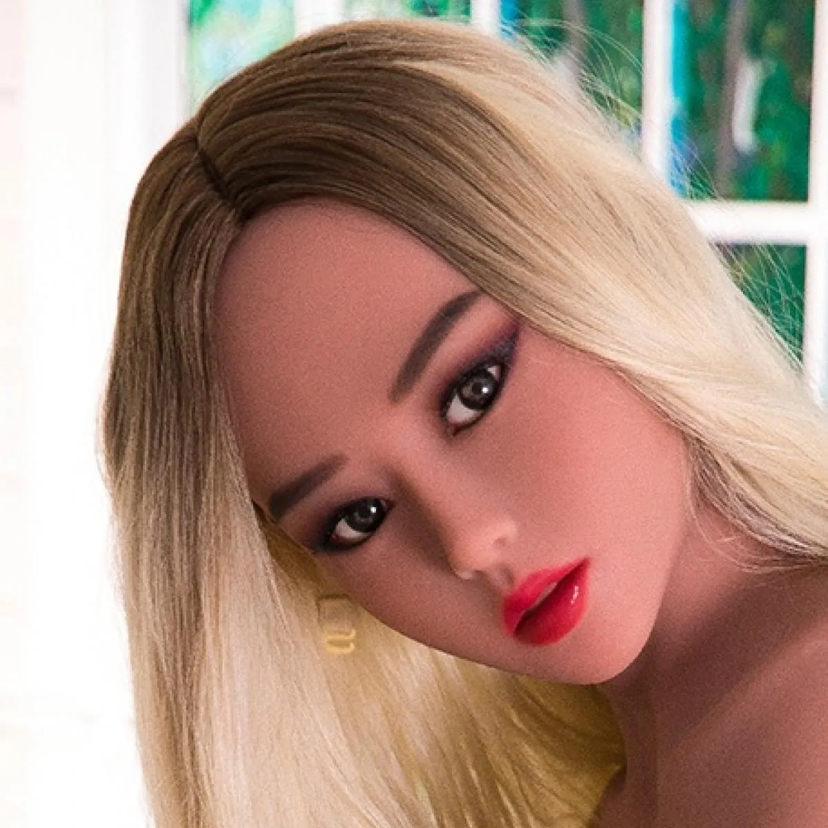 Fire Doll - Tayler - Realistic Sex Doll- Tongue included - 148cm - Light Tan