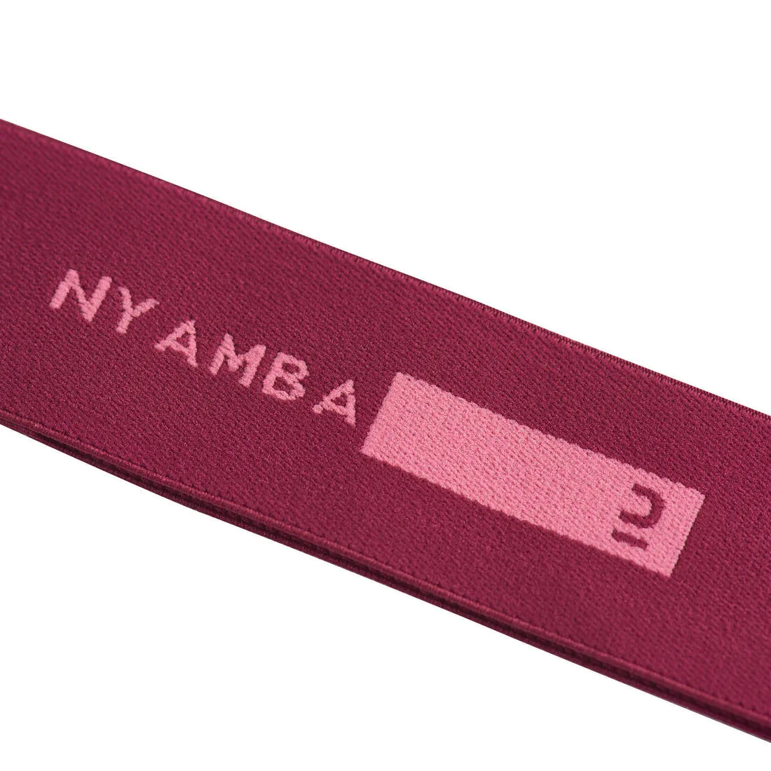 Fitness 6 kg Fabric Mini Resistance Band - Burgundy