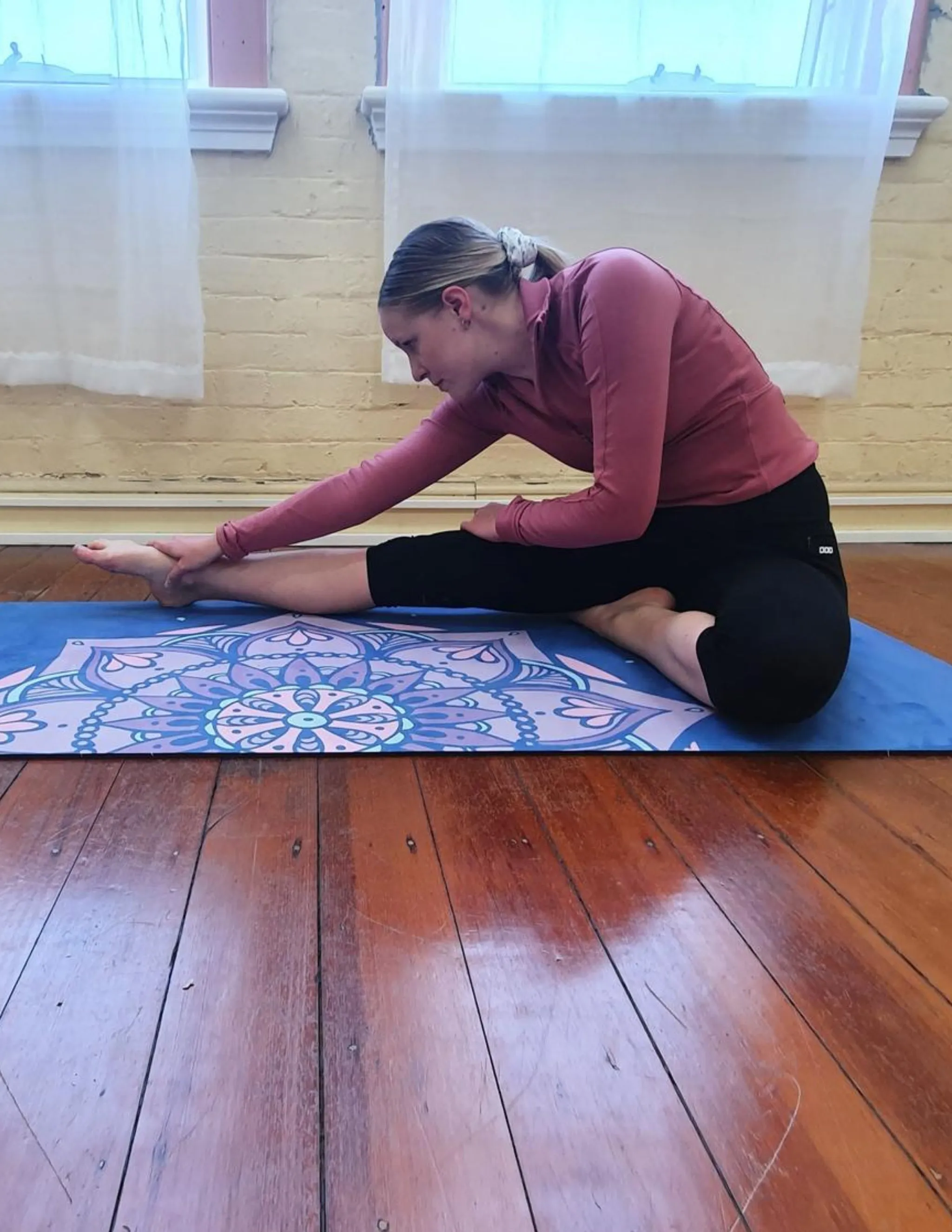 Flower Power Pilates Mats