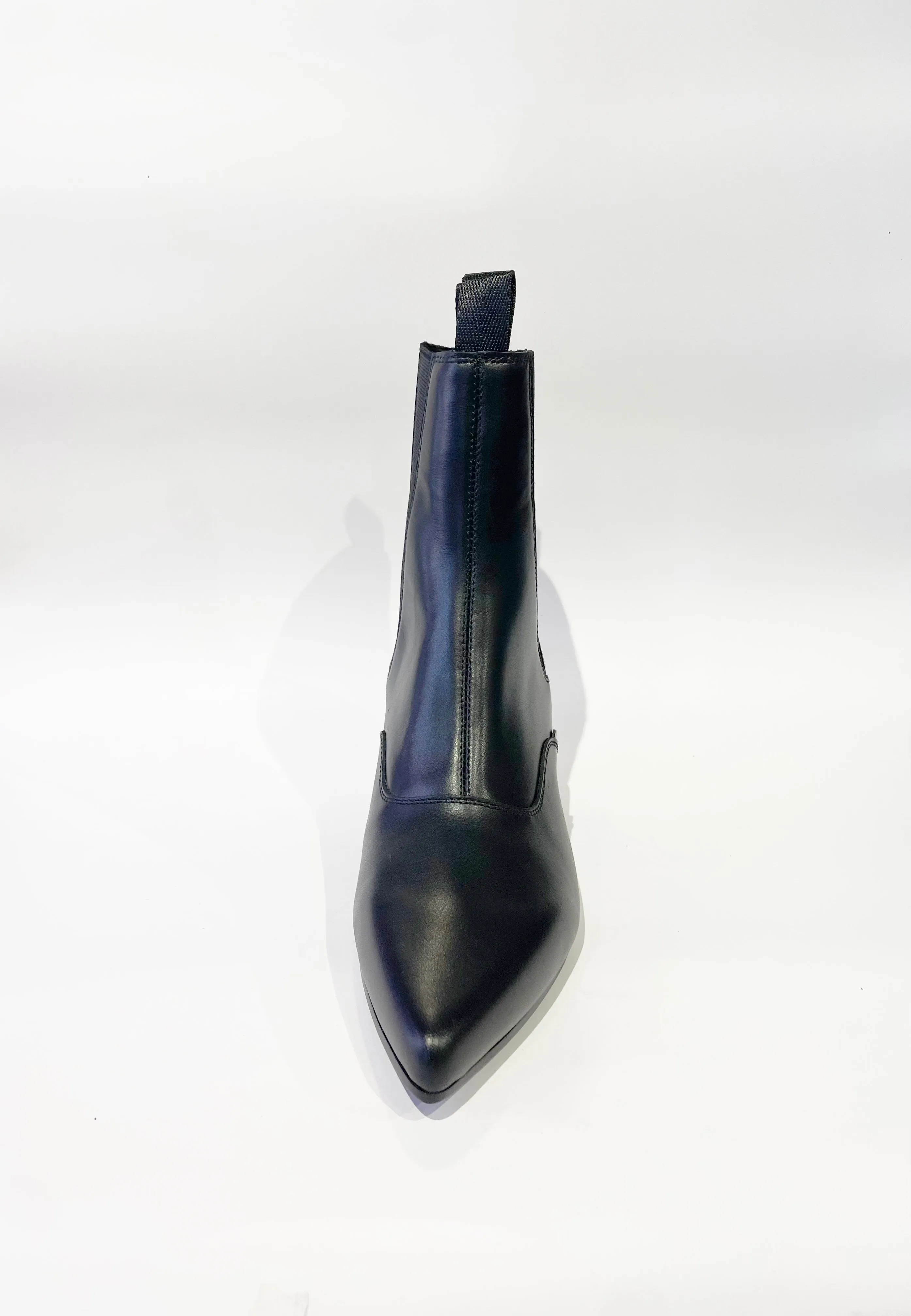 FRED BEATLE BOOT BLACK LEATHER