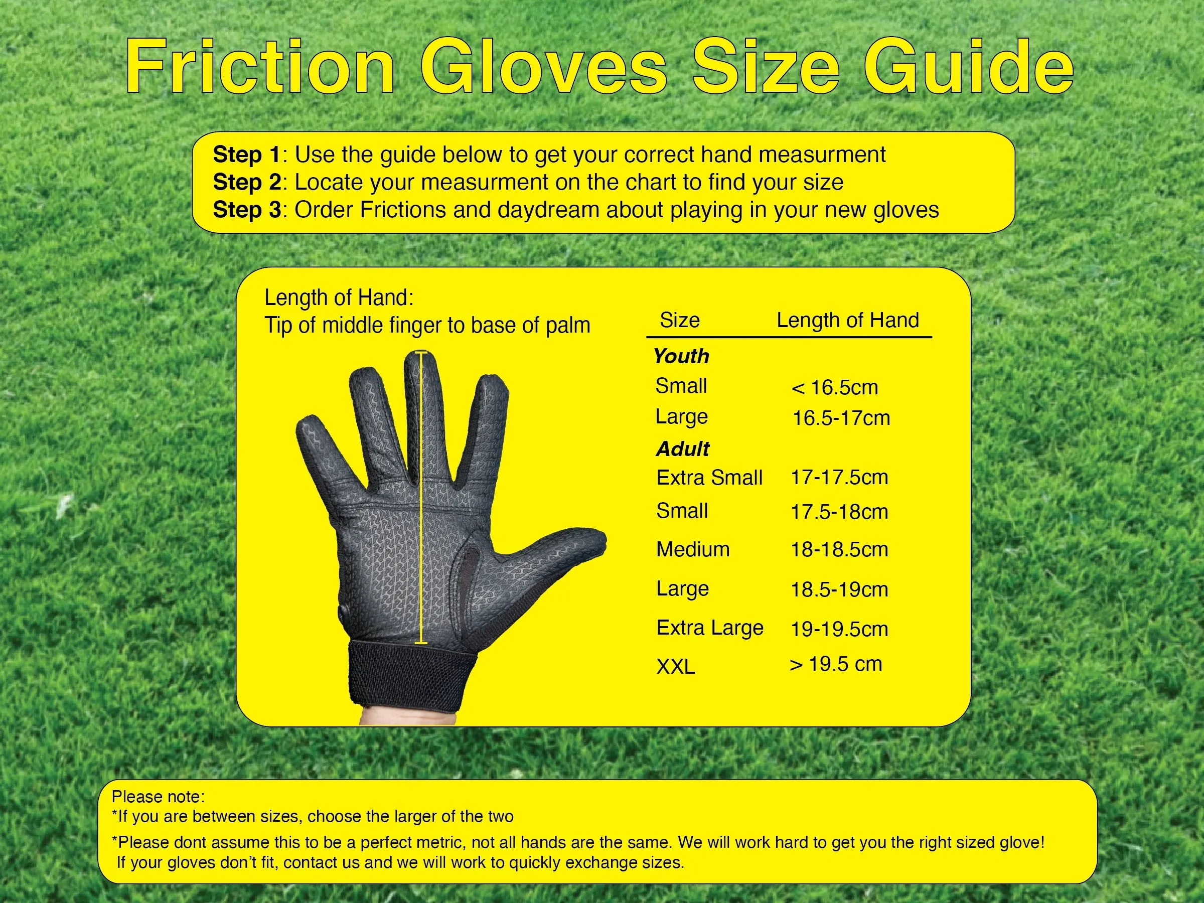 Friction Ultimate Frisbee Gloves
