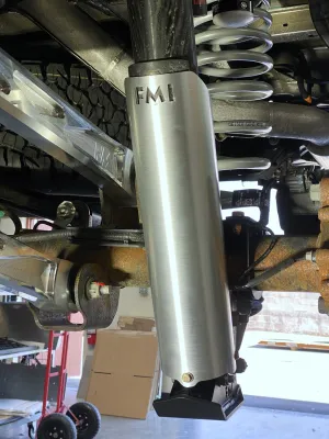 Full Length Aluminum Shock Guard REPLACEMENT for Gen 2 or Gen 3 Ford Raptor/ Raptor R for Rear Shock - SINGLE