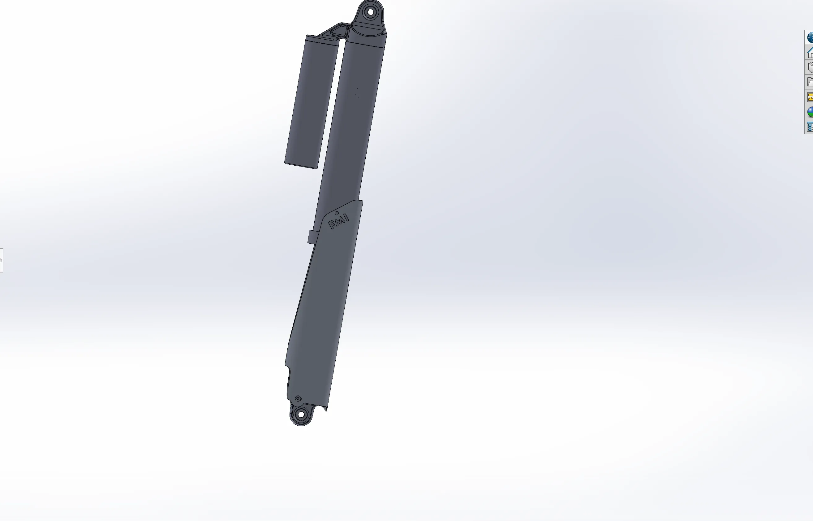 Full Length Aluminum Shock Guard REPLACEMENT for Gen 2 or Gen 3 Ford Raptor/ Raptor R for Rear Shock - SINGLE
