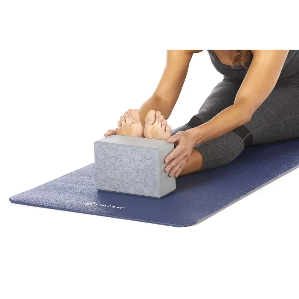 Gaiam Performance Printed Yoga Block