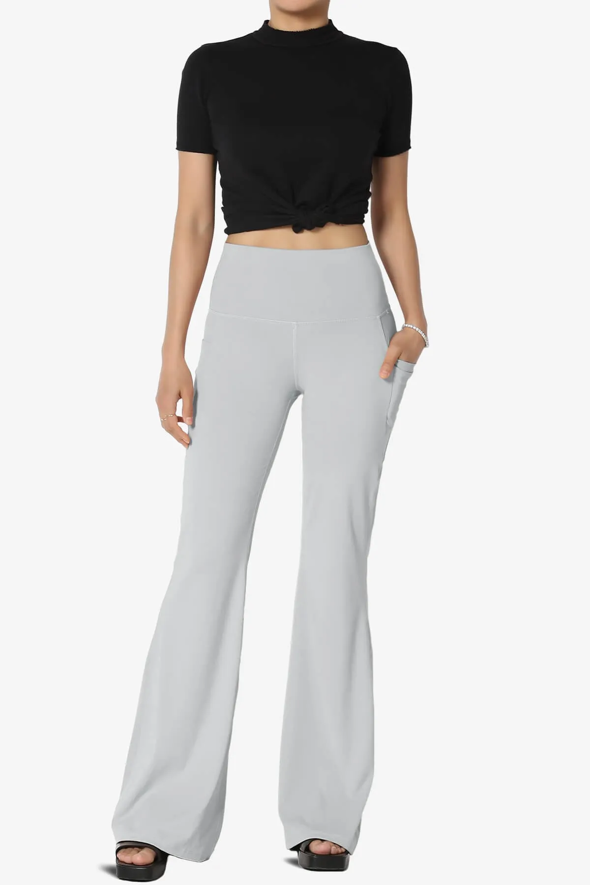 Gemma Athletic Pocket Flare Yoga Pants