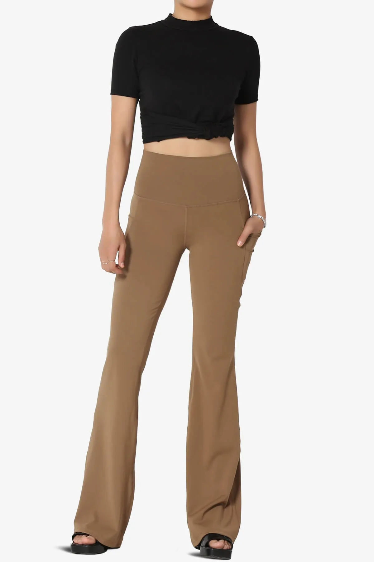 Gemma Athletic Pocket Flare Yoga Pants