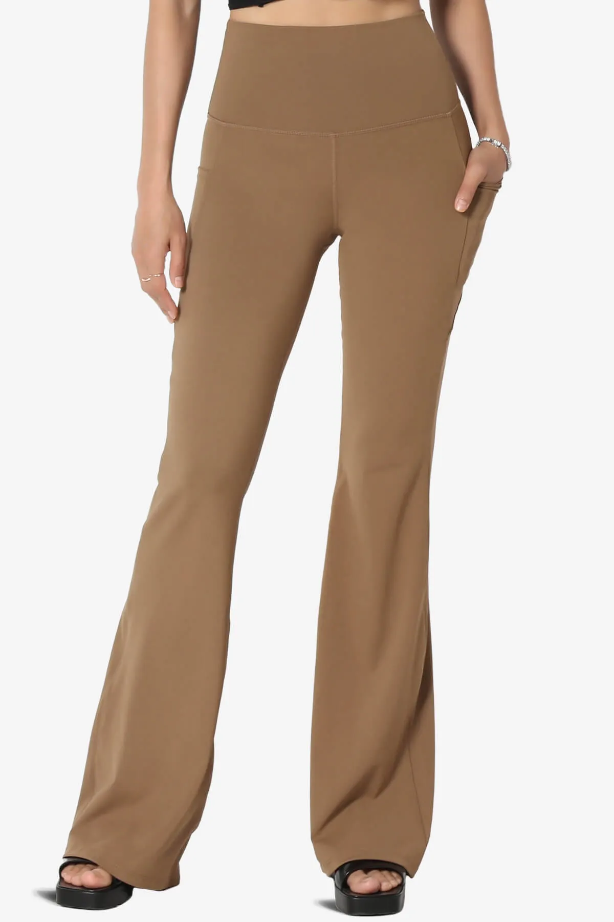 Gemma Athletic Pocket Flare Yoga Pants