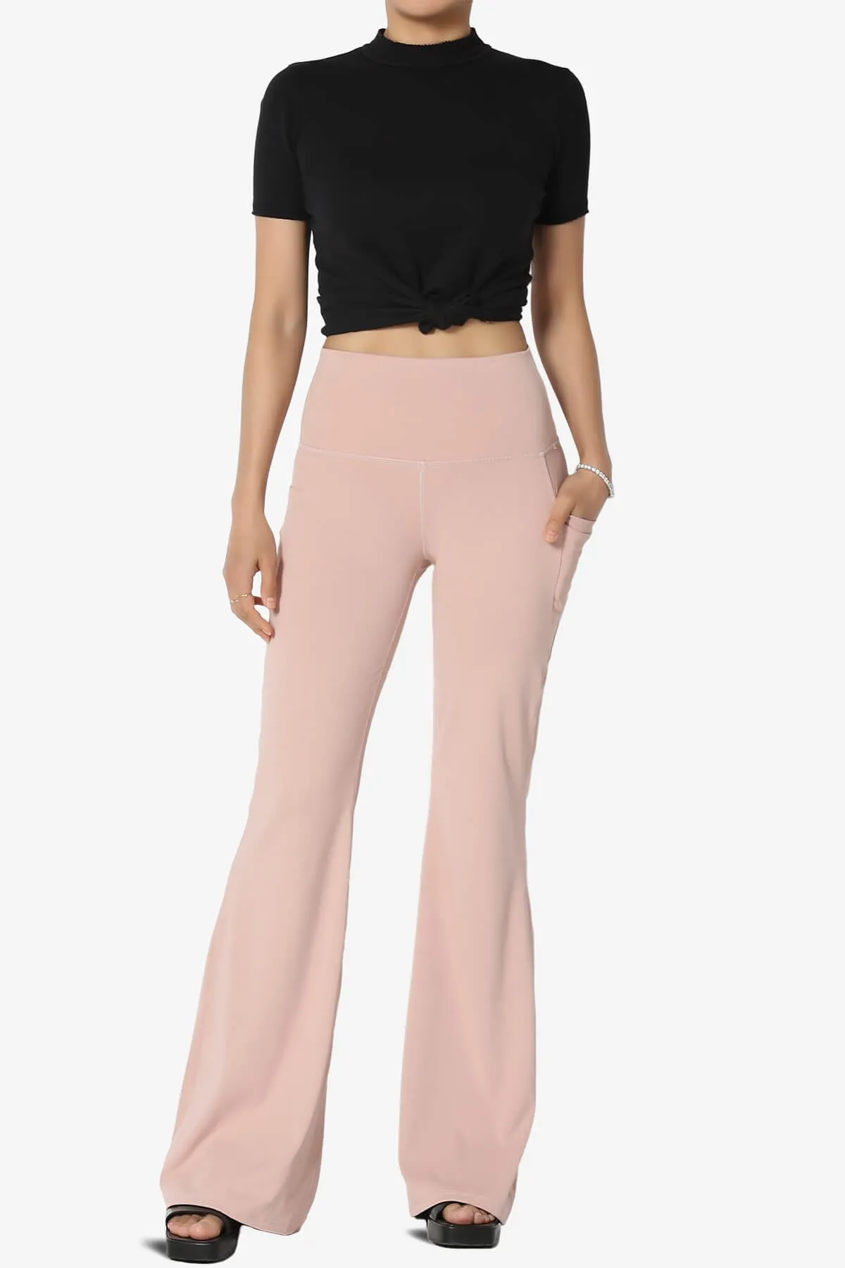 Gemma Athletic Pocket Flare Yoga Pants