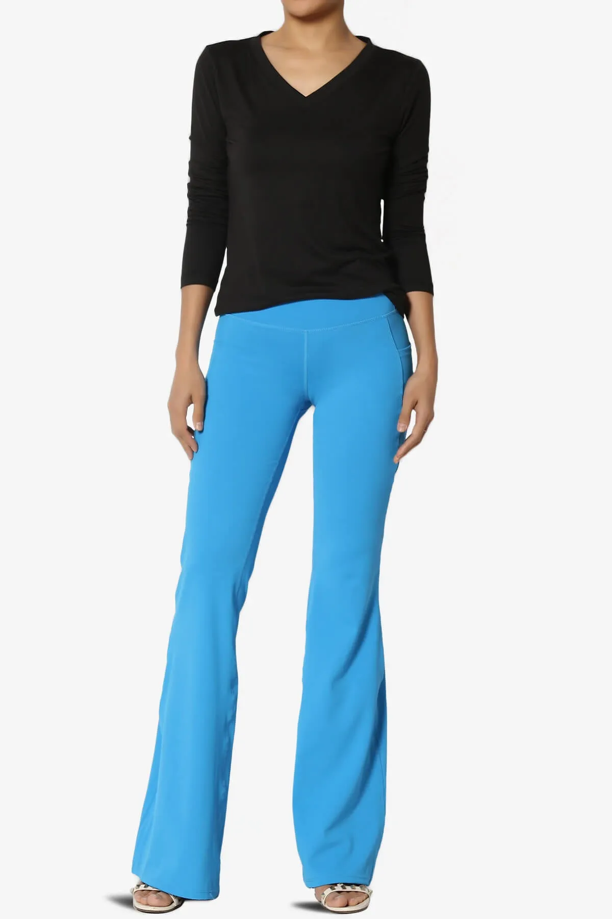 Gemma Athletic Pocket Flare Yoga Pants