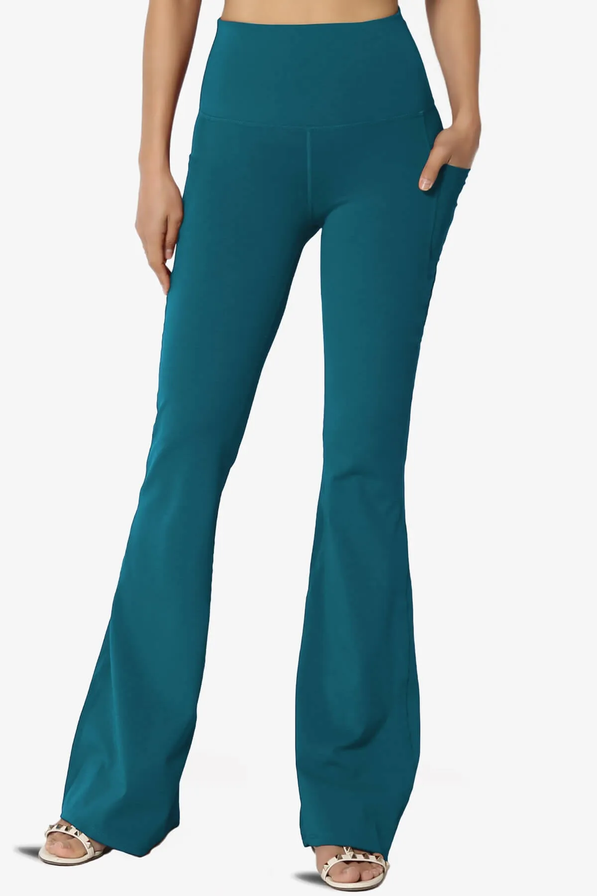Gemma Athletic Pocket Flare Yoga Pants