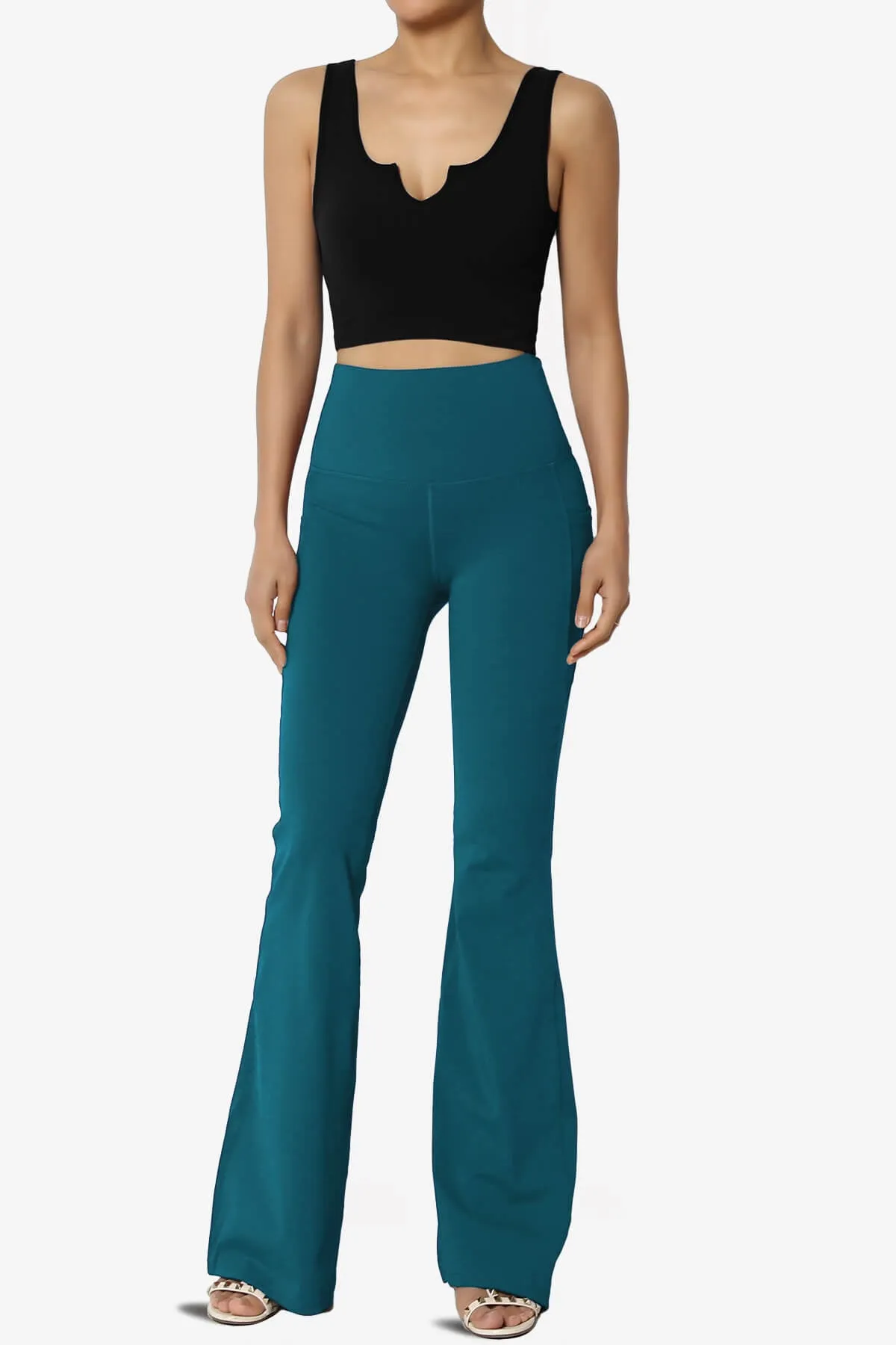 Gemma Athletic Pocket Flare Yoga Pants